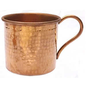 Tazas de Cobre con Asa, Diseño Vintage, Doble Pared, para Bebidas - Product Image 3
