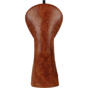 Housse de tête de club de golf en cuir PU imperméable, conçue sur mesure avec logo brodé, fermeture élastique de haute qualité pour golfeurs - Product Image 1