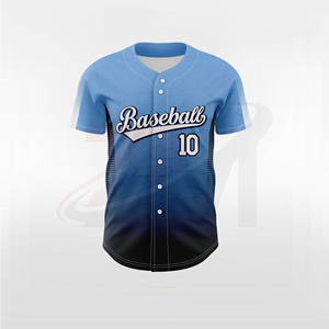 Camiseta de Béisbol Personalizada para Hombre 2025, Color Morado, Manga Corta, Cierre de Botones, Impresión Sublimada, Transpirable, Poliéster, Nombre del Equipo 10 - Product Image 3