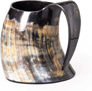 100% Premium Quality Handmade Buffalo Horn <b>Mug</b> Natural Crafts Product - Product Image 5