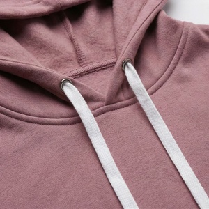 Heavy Cotton Fleece Cropped Hoodie For Women Casual Pullover Printed Crop <b>Top</b> <b>Silky</b> Crew Neck Winter Workout Hooded Tees - Product Image 4