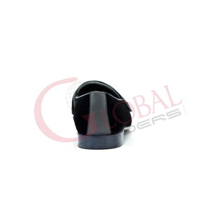 Mocasines de terciopelo para hombre con doble correa, zapatos formales de lujo sin cordones para boda, fiesta, cómodos, de diseñador, a la moda. - Product Image 5