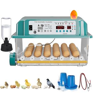 Incubateur à œufs 36 places, 4 modes automatiques, avec fonction de retournement, pour l'éclosion des œufs de poule - Product Image 2