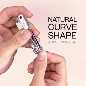 Coupe-ongles 3 faces en acier inoxydable – Outil manuel de manucure et pédicure - Product Image 3