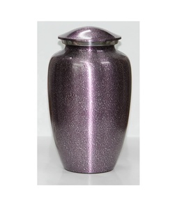 โกศบรรจุอัฐิสำหรับผู้ใหญ่ สไตล์อเมริกัน สีม่วงประกาย เนื้อเรียบ จาก ZHE - Product Image 3