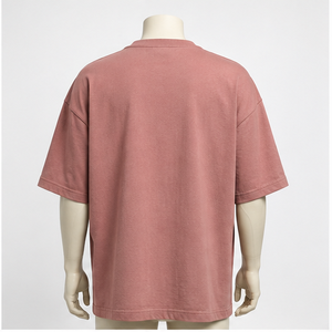 เสื้อยืดโอเวอร์ไซส์ผ้าฝ้ายถักนุ่ม 100% พิมพ์ลายดิจิทัล ออกแบบเองได้ คุณภาพสูง แห้งเร็ว TSA-SPT-0029 - Product Image 2