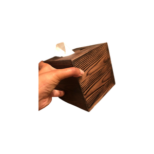 Boîte à mouchoirs en bois personnalisée |   Accessoire moderne pour bureau et table à manger - Product Image 5