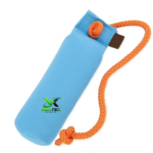 VANTEX SPORTS Fausse-vieuse d'entraînement légère et simple en toile rouge pour chiens et chats avec poignée en corde orange, jouet réutilisable pour animaux de compagnie toutes saisons - Product Image 6