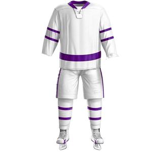 Uniforme de Hockey sobre Hielo al por Mayor, Diseño Único Personalizado con Logotipo, Talla Adulto, Uniforme de Hockey sobre Hielo Sublimado para Hombre - Product Image 1