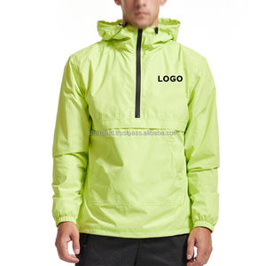 Chaqueta Cortavientos Impermeable y Transpirable de Diseño Superior, Personalizada, Talla Grande, para Exteriores, con Media Cremallera, de Poliéster y Nailon, para Motociclismo, Senderismo, Casual, para Hombre - Product Image 5