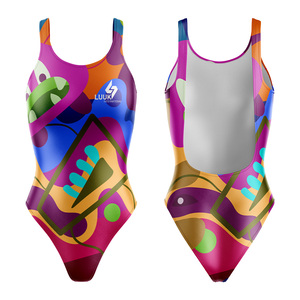 Traje de Baño de Una Pieza Sublimado al por Mayor para Mujer, Diseño Personalizado, Proveedor de Trajes de Baño Deportivos - Product Image 4