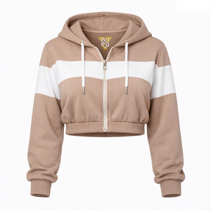 Ensemble de survêtement pour femme, à capuche, uni, manches longues, tricoté, respirant, séchage rapide, coupe régulière, 2 pièces, sweat-shirt et pantalon, hiver - Product Image 2
