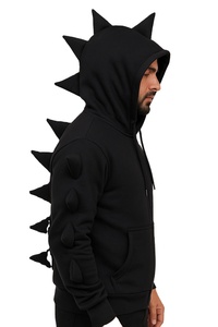 Sudadera con Capucha 3D con Estampado de Espigas para Hombre y Mujer, Estilo Urbano, Tendencia de Moda, Sudadera Extra Grande con Cierre, Tejido de Felpa Suave, Ropa de Abrigo Informal para Invierno - Product Image 6