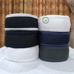 Chapeaux de prière islamiques Kufi en maille gaufrée respirante et extensible, utilisables en toutes saisons, multicolores, ajustables - Product Image 4
