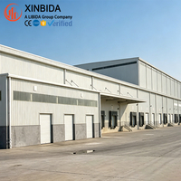 Bâtiment de stockage frigorifique en structure d'acier industrielle pour atelier, usine, usage frigorifique - Acier Q235/Q355, marque LIBIDA