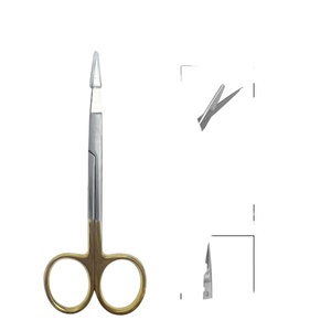 Tubo de succión Frazier, instrumento médico, tijeras dentales, instrumento quirúrgico, pinzas de punta recta/curva de acero inoxidable - Product Image 2