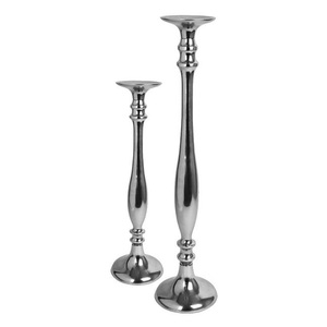 Vintage Design Antique silver candle holder set luxury decorative candlestick stand vintage style candle holder custom sizes - Product Image 2