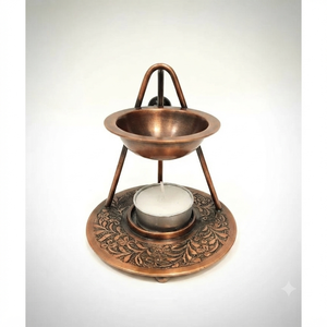 Amson Brass Eco-Friendly Black Metal Incense <b>Burner</b> Adjustable Arm Perforated Bowl <b>for</b> Home Hotel Decor Aromatherapy Use Incense - Product Image 5