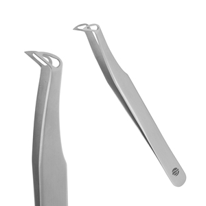 Pinzas para Pestañas Stahlmann Pro Profesionales de Alta Calidad con Logotipo Personalizado, Acero Inoxidable, Lisas y Dentadas, Finas, Duraderas, Agarre Perfecto - Product Image 2