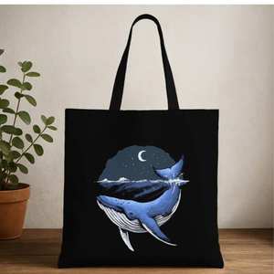 Bolsa de Tela Ecológica Reutilizable 100% Algodón Puro con Opciones de Tamaño Personalizado y Diseño Impreso Personalizado - Product Image 5