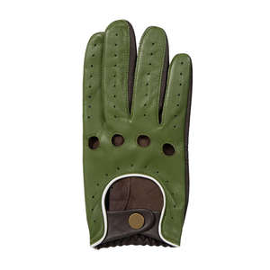 Gants en cuir pour hommes de haute qualité, entièrement doublés, pour la conduite hivernale, en cuir de chèvre et de vache PU, à la mode, vente en gros, pour l'extérieur - Product Image 3