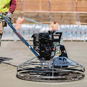 Factory Direct Diesel <b>Walk</b>-Behind Concrete Leveler Power Trowel Road Construction Surface Finishing <b>Machine</b> - Product Image 1