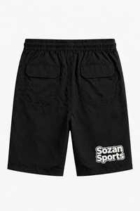 Shorts de Playa para Hombre, Negros, de Secado Rápido, con Estampado Tribal, Cintura Elástica con Cordón, Casuales, para Verano - Product Image 2