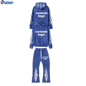 Nuevo Estilo Chándal para Hombre, Pantalones Deportivos Acampanados Personalizados con Parches y Cintura Elástica, Pantalones Deportivos Apilados para Hombre, Cómodos - Product Image 6