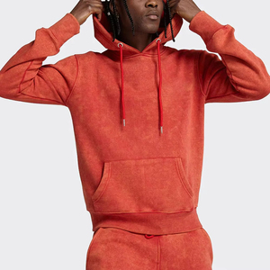 Ensemble sweat-shirt à capuche et pantalon de jogging pour homme, couleur unie, manches longues, survêtement décontracté avec poches latérales, taille élastique, coupe régulière - Product Image 5