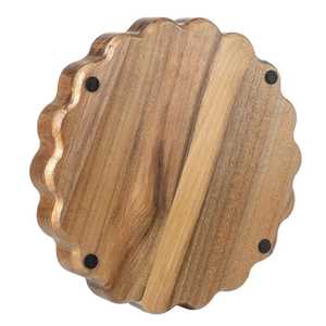 WONDER OVERSEAS - Bandeja de Servir de Madera de Estilo Art Deco, Diseño Rectangular Multifuncional para Bodas, Restaurantes, Hoteles y Decoración del Hogar - Product Image 6