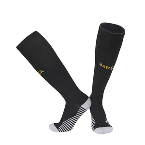 Chaussettes de football mi-hautes à rayures, respirantes, tricotées pour adultes, vêtements de sport, été, en Spandex et Polyester - Product Image 6