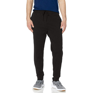 High Quality Latest Style Men's Jogger Casual Men Clothing Trousers Outfit Drawstring Side Pocket Plain Fabric Men Joggers - Product Image 5