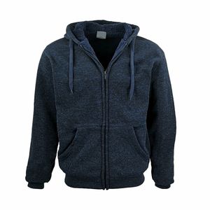 Sudadera con Capucha Personalizada para Hombre, de Invierno, Holgada, de Forro Polar Grueso, 100% Algodón, Secado Rápido Digital, Transpirable y Ecológica - Product Image 2