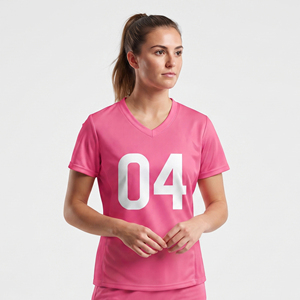Maillot de lacrosse personnalisé pour femmes en mesh sublimé 100% polyester, léger - Product Image 6