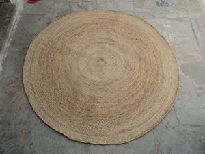 Meilleures ventes, fabrication en usine, tapis de porte rond en jute naturel, tapis de chevet en jute tressé, tapis de couloir à prix de gros - Product Image 2