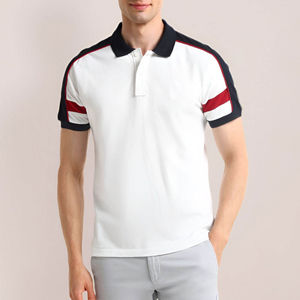 Polo pour homme 100 % original de haute qualité, motif uni, coton de qualité supérieure, grande taille, logo personnalisé imprimé, prix bas - Product Image 1