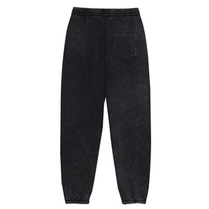 High Quality Custom Logo <b>Fleece</b> <b>Joggers</b> Acid Wash Straight Casual Men's Pants Washed 100% Cotton Quick-Drying Breathable - Product Image 5