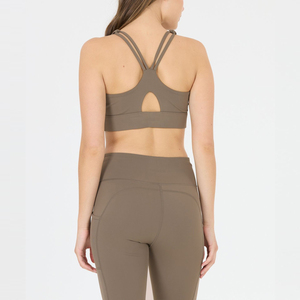 Vêtements de sport de haute qualité pour femmes, ensemble de yoga sur mesure, respirant, léger et à séchage rapide, pour adultes. - Product Image 2