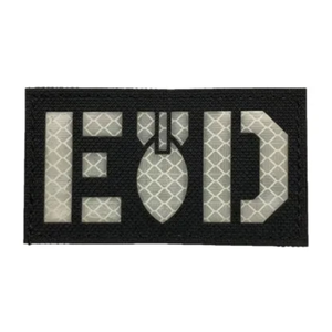 Patch en tissu personnalisé découpé au laser avec impression métallique, patch découpé au laser sur mesure avec fixation par bouton-pression – Nouveauté très demandée - Product Image 3