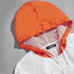 Ensemble coupe-vent color block en nylon pour femme, style streetwear, avec fermeture éclair intégrale, personnalisable et réfléchissant, vente en gros Pakistan - Product Image 2