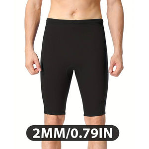 Short de Plongée Homme en Néoprène 3mm de Haute Qualité, Taille Mi-Haute, en Toile, Séchage Rapide, Respirant, pour la Plongée, le Surf et la Plongée avec Tuba - Product Image 2