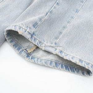 กางเกงยีนส์ผู้หญิงทรงหลวมสไตล์วินเทจ ลุคสบายๆ ระบายอากาศดี มีกระเป๋าติดกระดุม เหมาะสำหรับใส่ทำงานหรือวันสบายๆ - Product Image 6