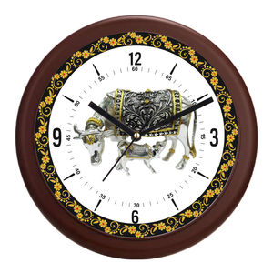 Luxury Hanuman Ji Wall Clock Plastic <b>Frame</b> Personalization Printing Spiritual Hindu Home Decor Gift Valentine's Day Father's Day - Product Image 6