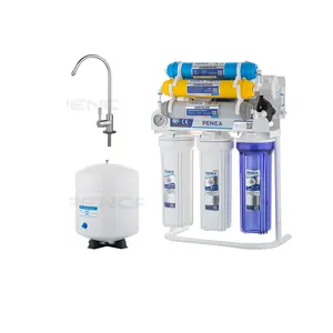 Hot bán thẩm thấu inversa Hệ thống lọc nước 8 giai đoạn xách tay RO hệ thống nhà máy với tủ Tank Lọc nước hoặc Lọc