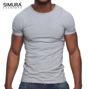 T-shirts pour hommes à col rond, manches courtes, grande taille, décontractés et élégants, écologiques, de qualité supérieure, les plus vendus, orientés vers l'exportation, prix de gros - Product Image 3