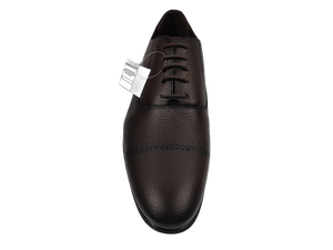Chaussures Oxford synthétiques marron pour hommes, bout pointu, à lacets, respirantes, légères, semelle intermédiaire en EVA, style marche toutes saisons - Product Image 5
