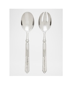 Ustensiles de service à salade en métal contemporains et tendance pour une cuisine moderne et une mise en scène élégante des repas - Product Image 4