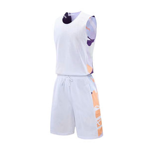 Nouvel ensemble maillot de basket personnalisé 2026 pour homme – Tenue de sport respirante en mesh à séchage rapide pour l'entraînement en équipe - Product Image 2