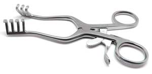 Steel Manual Surgical Instrument Self Retaining Blunt 3x4 Retractor for Controlled Tissue Retraction Surgery By <b>Blush</b> Surgical - Product Image 3