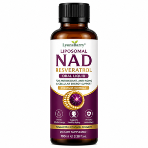 Líquido Oral Liposomal de NAD y Resveratrol LyonsBarry para Antioxidación, Antienvejecimiento y Apoyo Energético Celular - Product Image 1